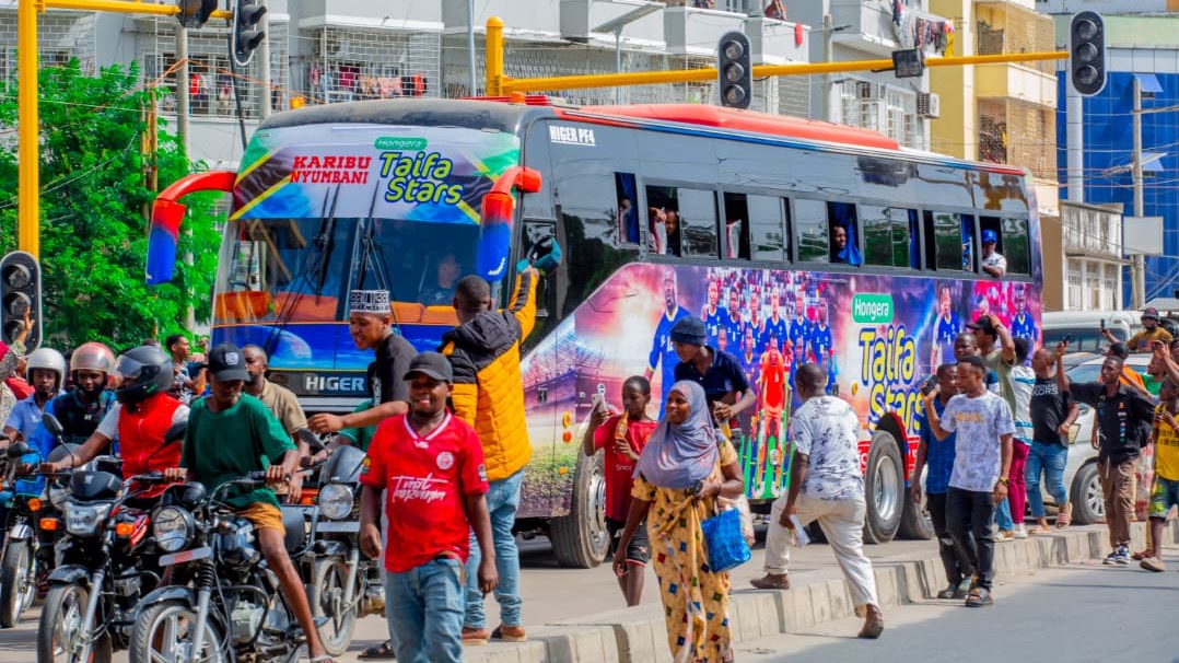 Matukio Katika Picha: Mapokezi ya Timu ya Taifa Stars